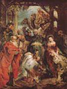 Peter Paul Rubens THe Adoration of The Magi (mk27) oil painting artist